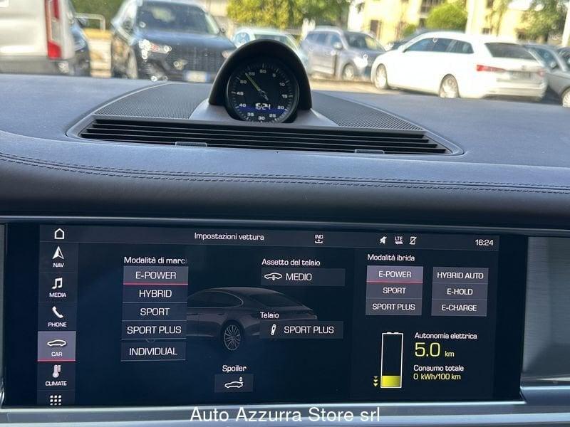 Porsche Panamera 2.9 4 E-Hybrid *21'', TETTO, PDLS, BOSE, SERVICE PORSCHE, PROMO AZZURRA*