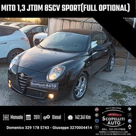 Alfa Romeo MiTo 1,3 JTDm 85cv Sport !Full Optional!