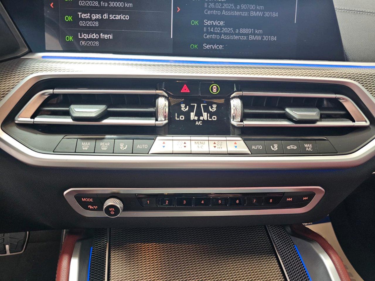BMW X6 xdrive40d mhev 48V Msport auto IVA ESPOSTA