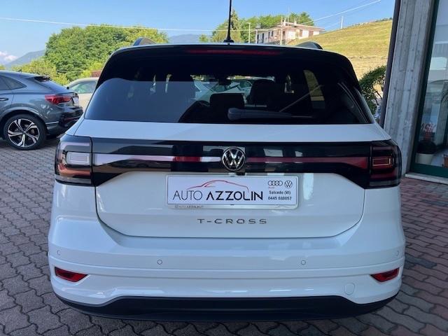 Volkswagen T-Cross 1.0 tsi Sport 110cv, R-line, Led, 17"