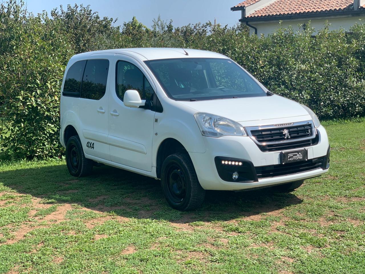 Peugeot Partner Tepee BlueHDi 100 4x4 Active Traction Control Plus