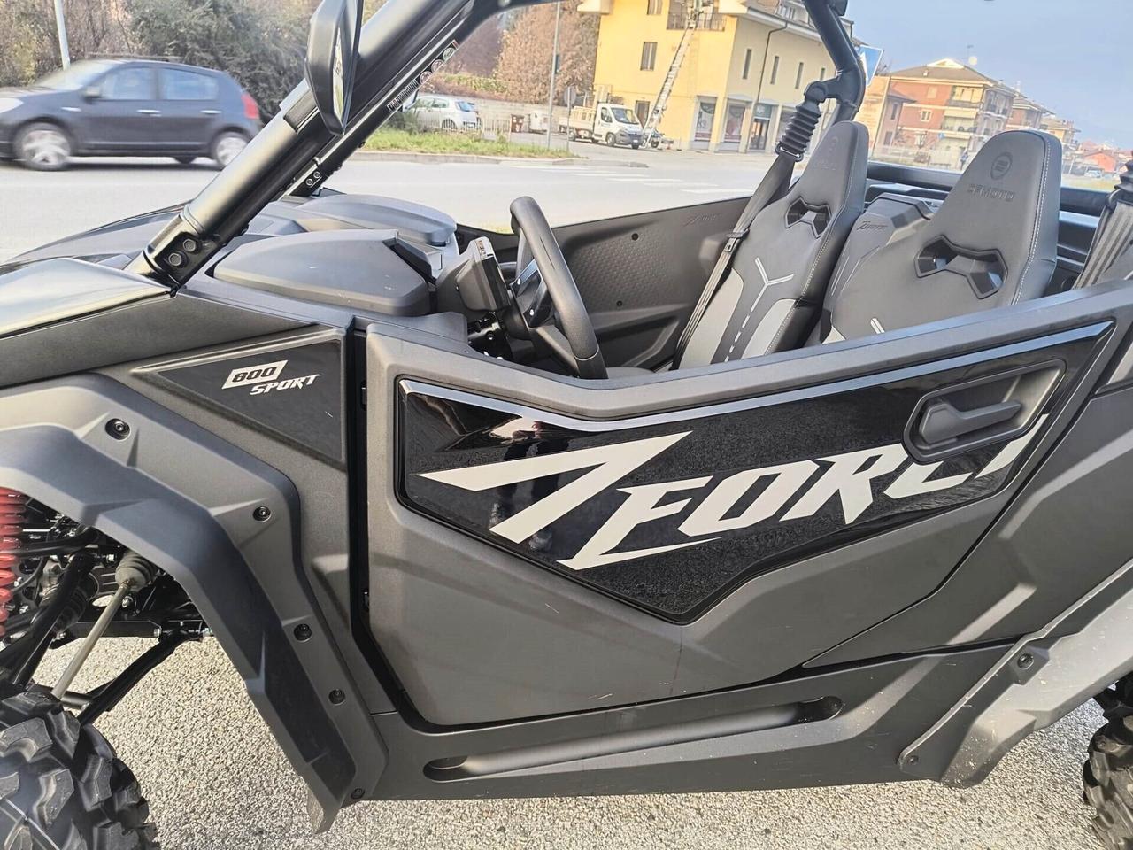 CFMOTO CF Z800 TARGA BIANCA