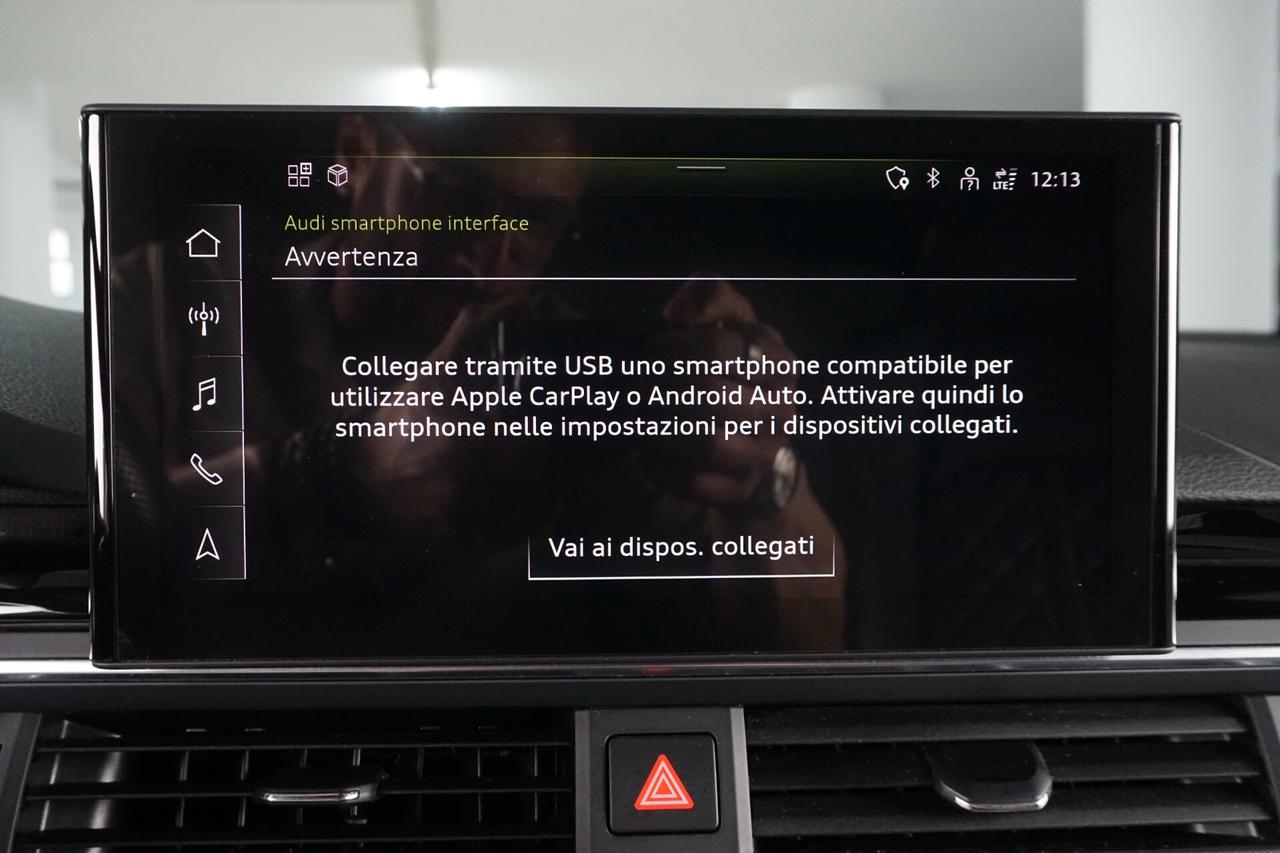 Audi A5 SPB 40 TDI quattro S tronic S line edition Identity Black