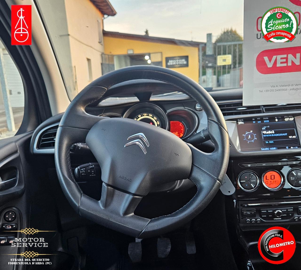 Citroen C3 1.2 benzina 82 Exclusive da 79€ mese