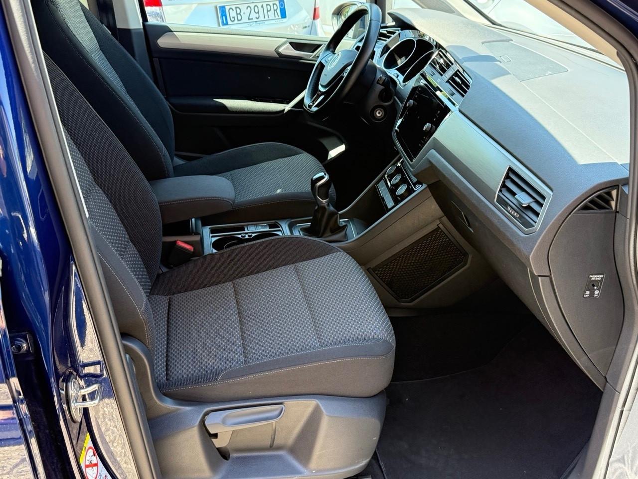 Volkswagen Touran 2.0 TDI 122 CV 2021 7 POSTI/GARANZIA