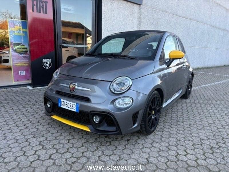 Abarth 595 595 C 1.4 Turbo T-Jet 165 CV Pista - Scarico Record Monza, Pinze freno Gialle e Dischi freno