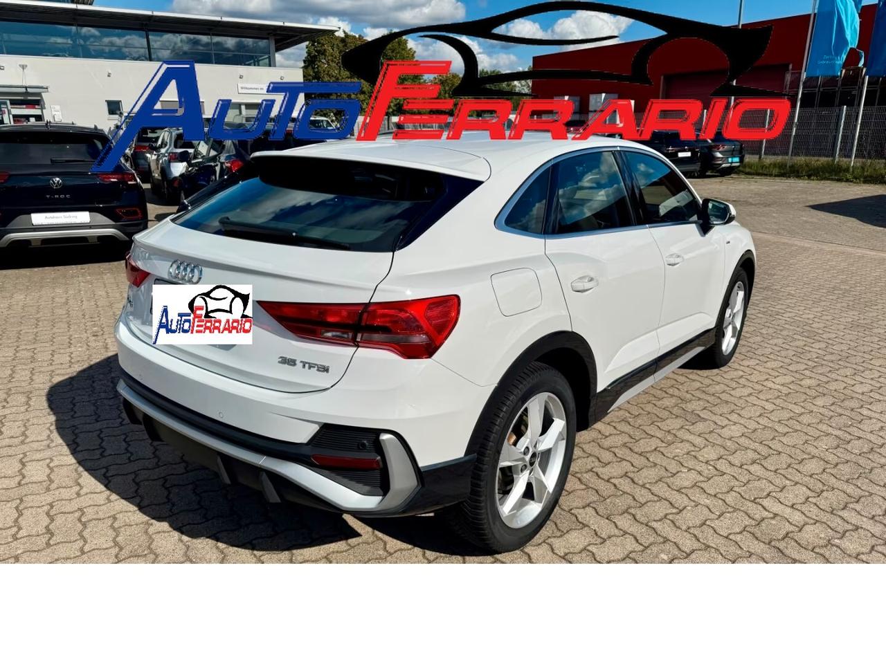 Audi Q3 SPB S LINE 19" SENS PARK DOPPI NAVY CRUISE CONTROL SEDIL IRISCALDATI PORT. ELETTRICO IN ARRIVO OPZI
