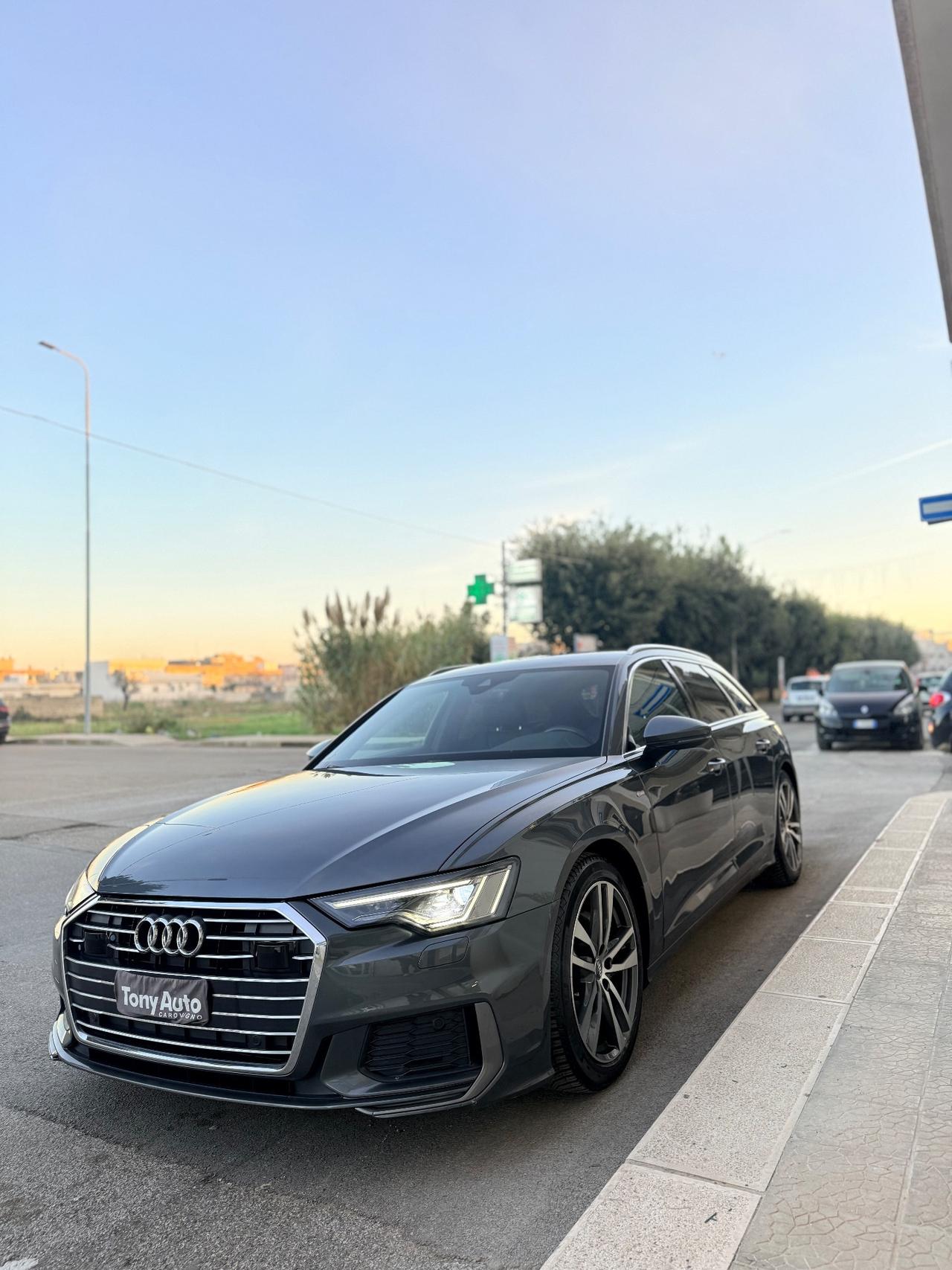 Audi A6 40 2.0 mhev (diesel/elettrica)TDI S tronic Sport, cambio s-tronic, modello S-LINE,KM CERTIFICATI