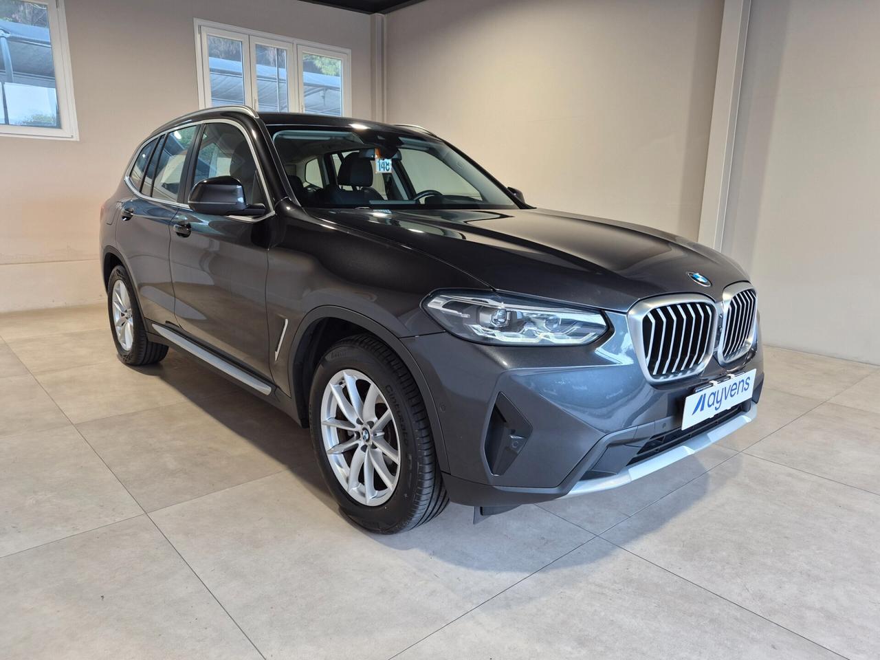 BMW X3 SDRIVE 18D MHEV AUTO LED PELLE C.18 APPLE CAR PLAY/ANDROID AUTO 360° COCKPIT PLUS SED. SPORT ELETT. RISCALDABILI