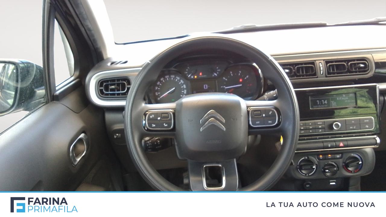 CITROEN C3 III 2017 - C3 1.2 puretech Feel s&s 83cv neopatentati my18
