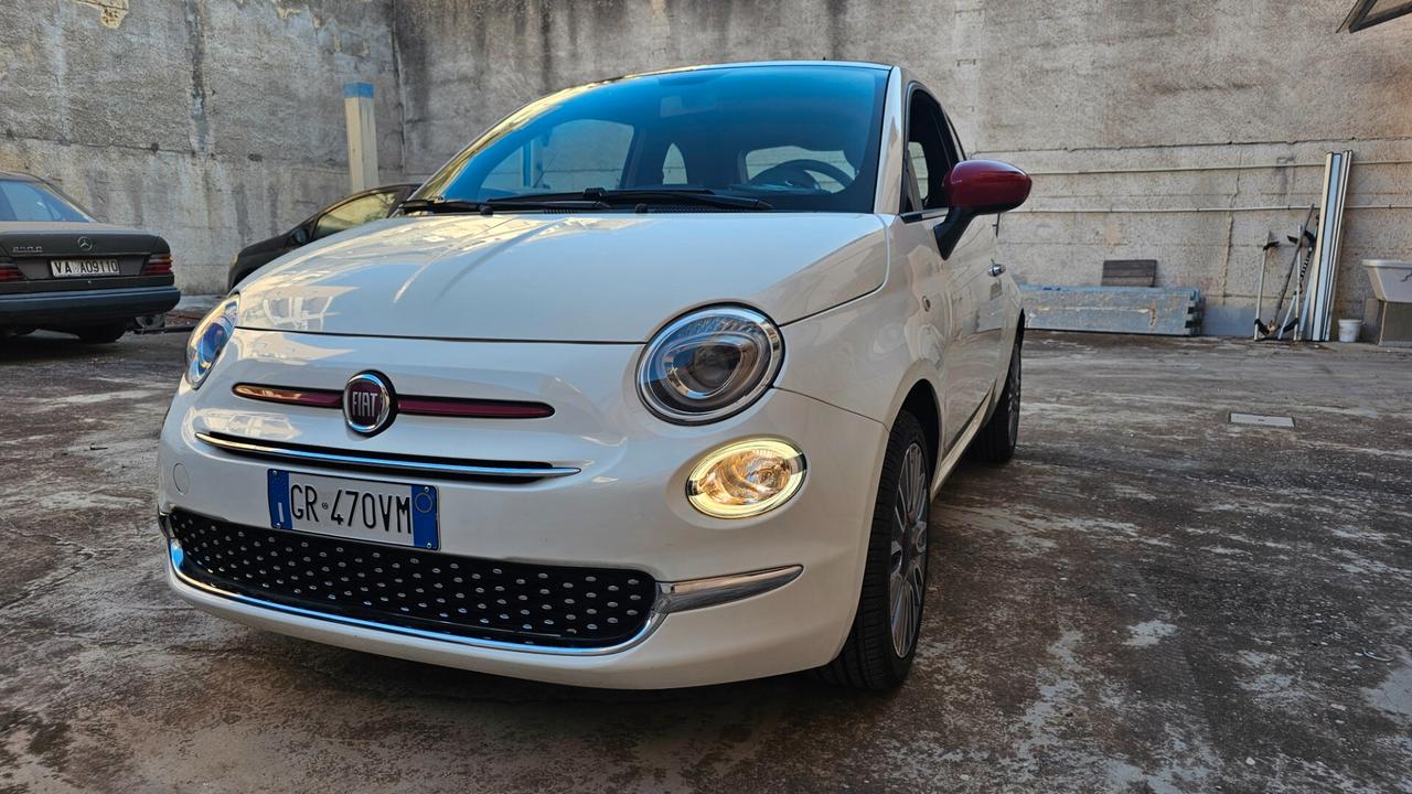 Fiat 500 1.0 Hybrid Red 09/2023