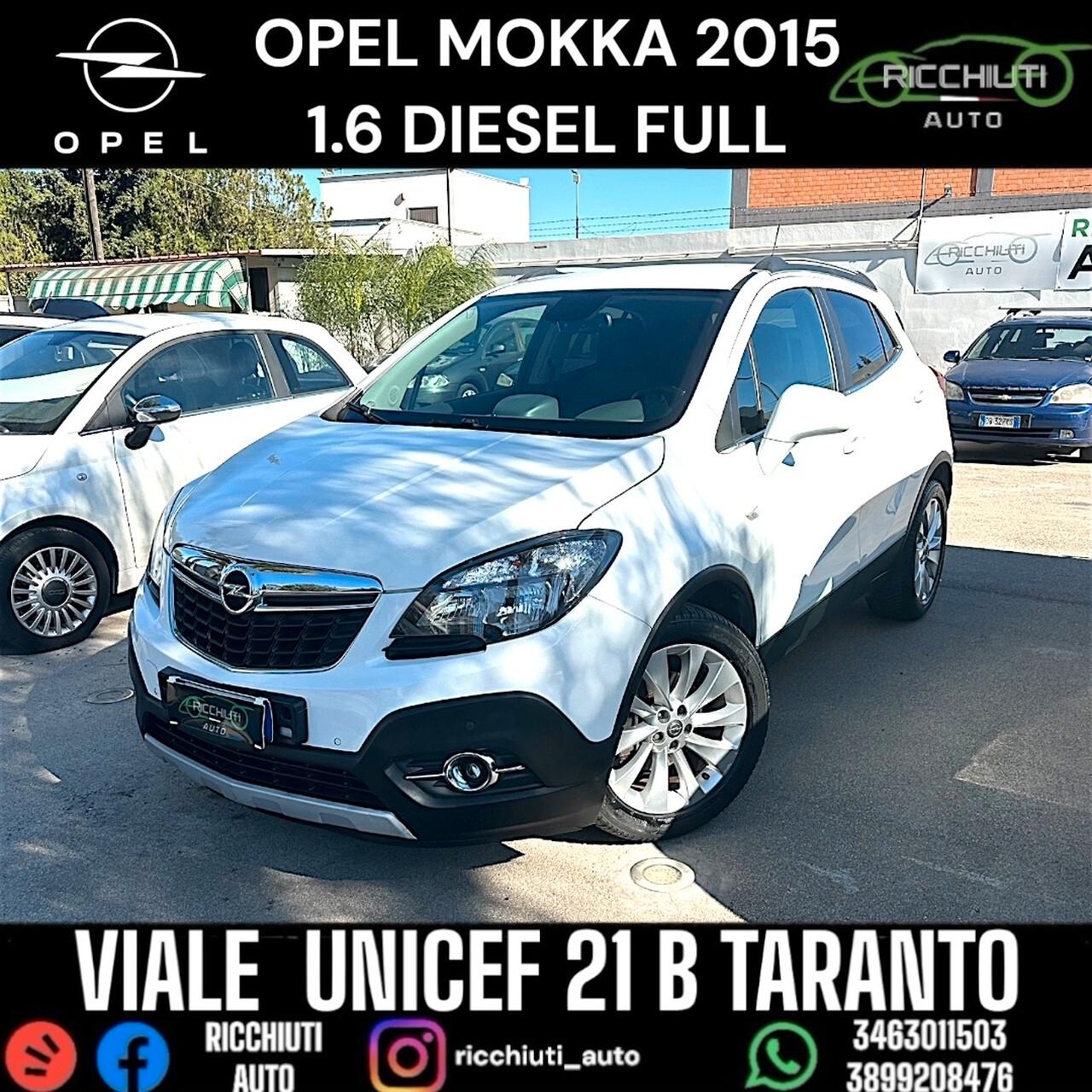 OPEL MOKKA 1.6 DIESEL 2015 FULL OPTIONAL