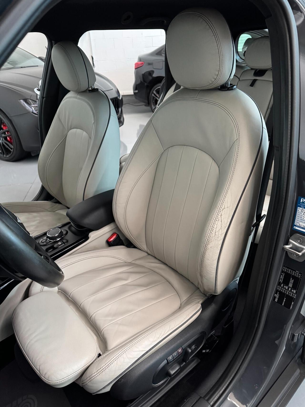 MINI Cooper S Clubman 2.0cc 192cv Auto Navi Interni Full pelle Cerchi 18"