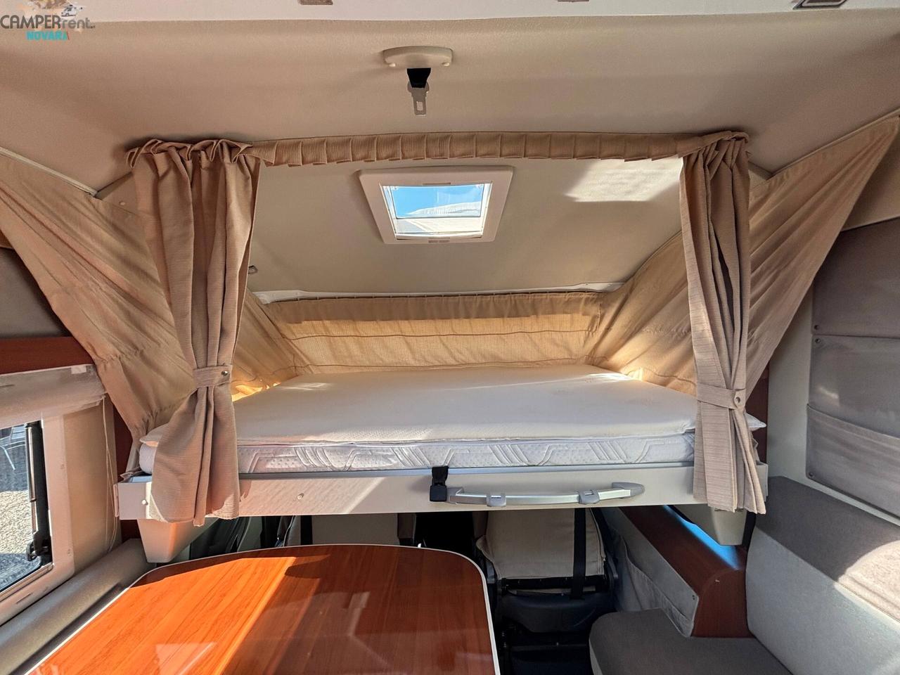MOBILVETTA K.YACHT 85 TEKNO LINE - Motorhome con letti gemelli ed ampio garage