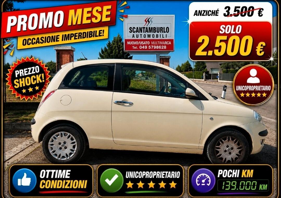 Lancia Ypsilon 1.3 MJT 75 CV Platino