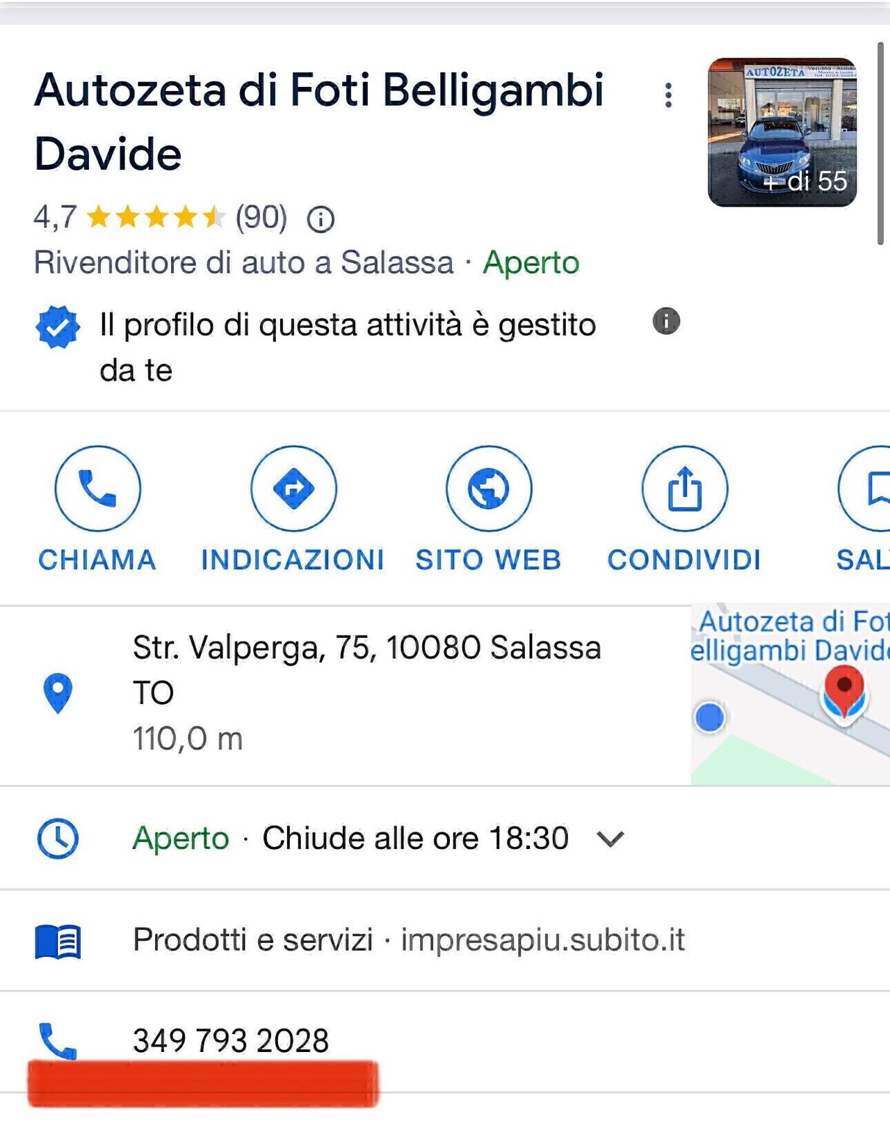 Lancia Ypsilon 1.0 Silver