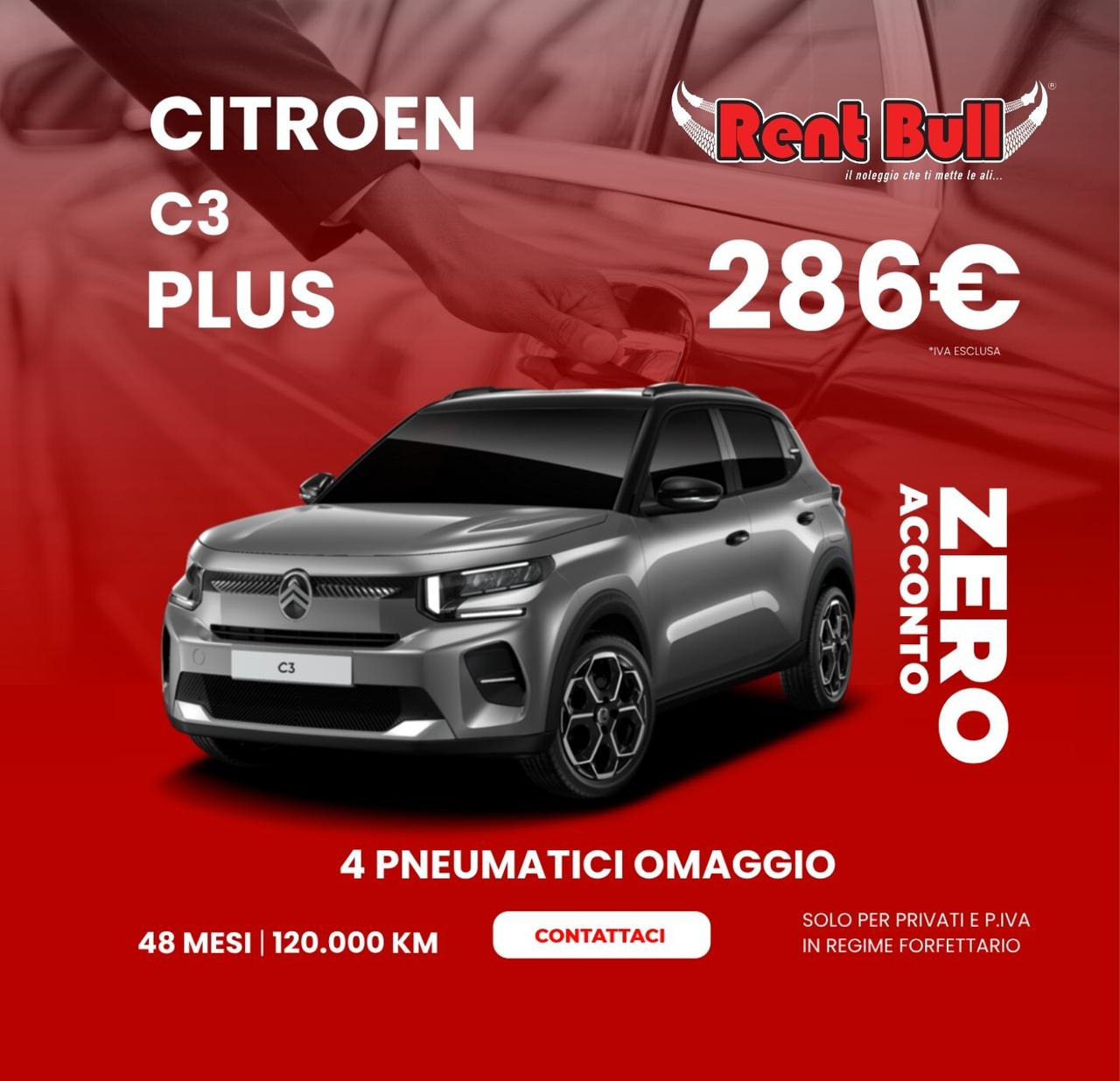 Citroen C3 NOLEGGIO A LUNGO TERMINE