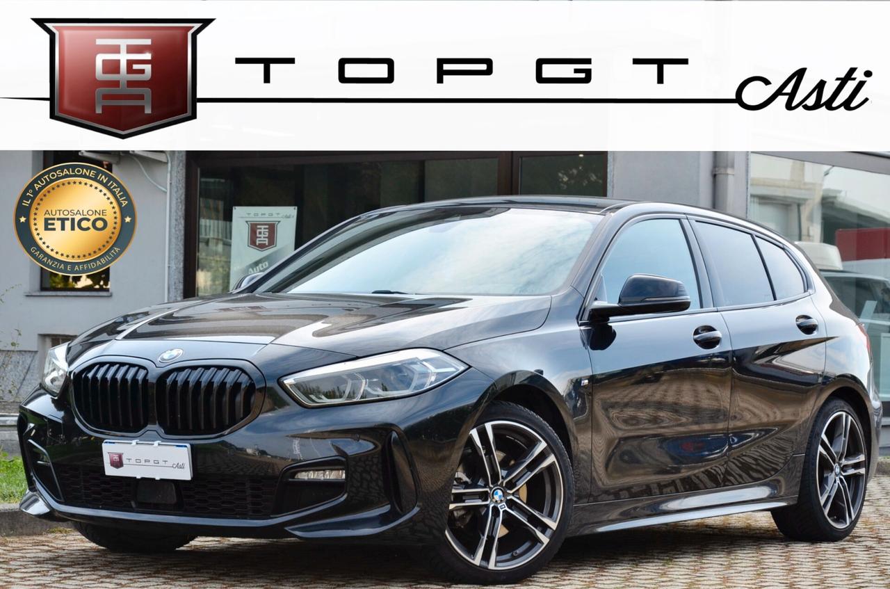 BMW 116d MSPORT 116cv AUTO, SERVICE UFF BMW, UFF ITALIANA, EURO 6D, APPLE, NAVI, FARI LED, PERMUTE