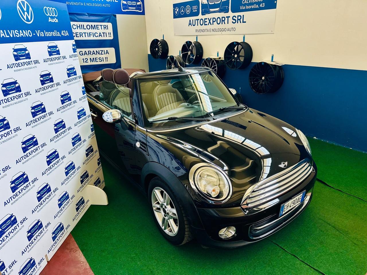 Mini 1.6benzina Cooper Cabrio/automatica /kmcertif