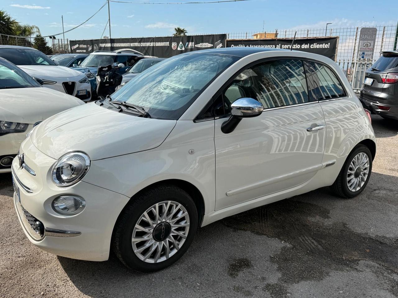FIAT 500 1.2 GPL AUTOMATICA LOUNGE TETTO 135000KM