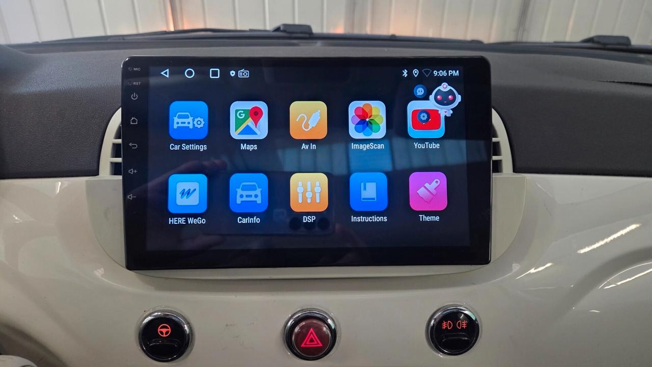 Fiat 500 1.2 GQ interni pelle