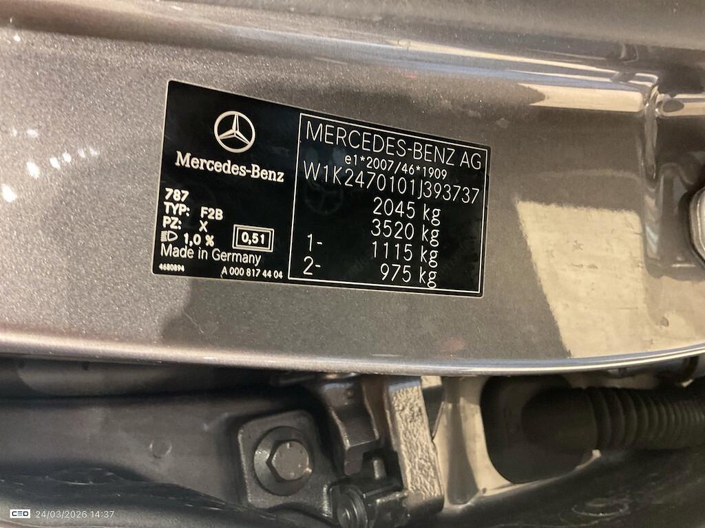 MERCEDES-BENZ B 180D 115CV 6M. BUSINESS SOLUTION ( FARI LED - PELLE - NAVI PREMIUM - PARK ASSIST )