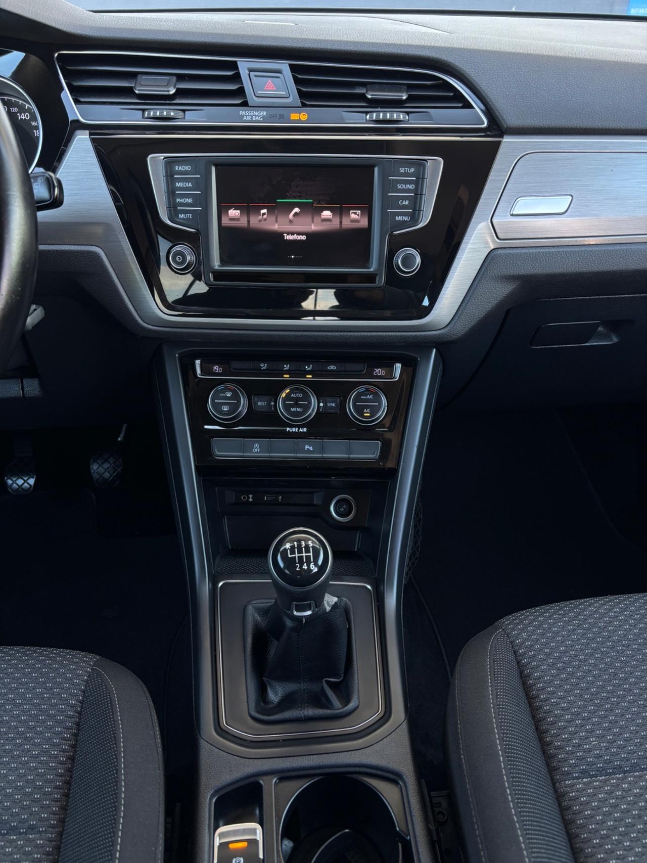 Volkswagen Touran 1.6 TDI. 7 posti. Garanzia 12mesi