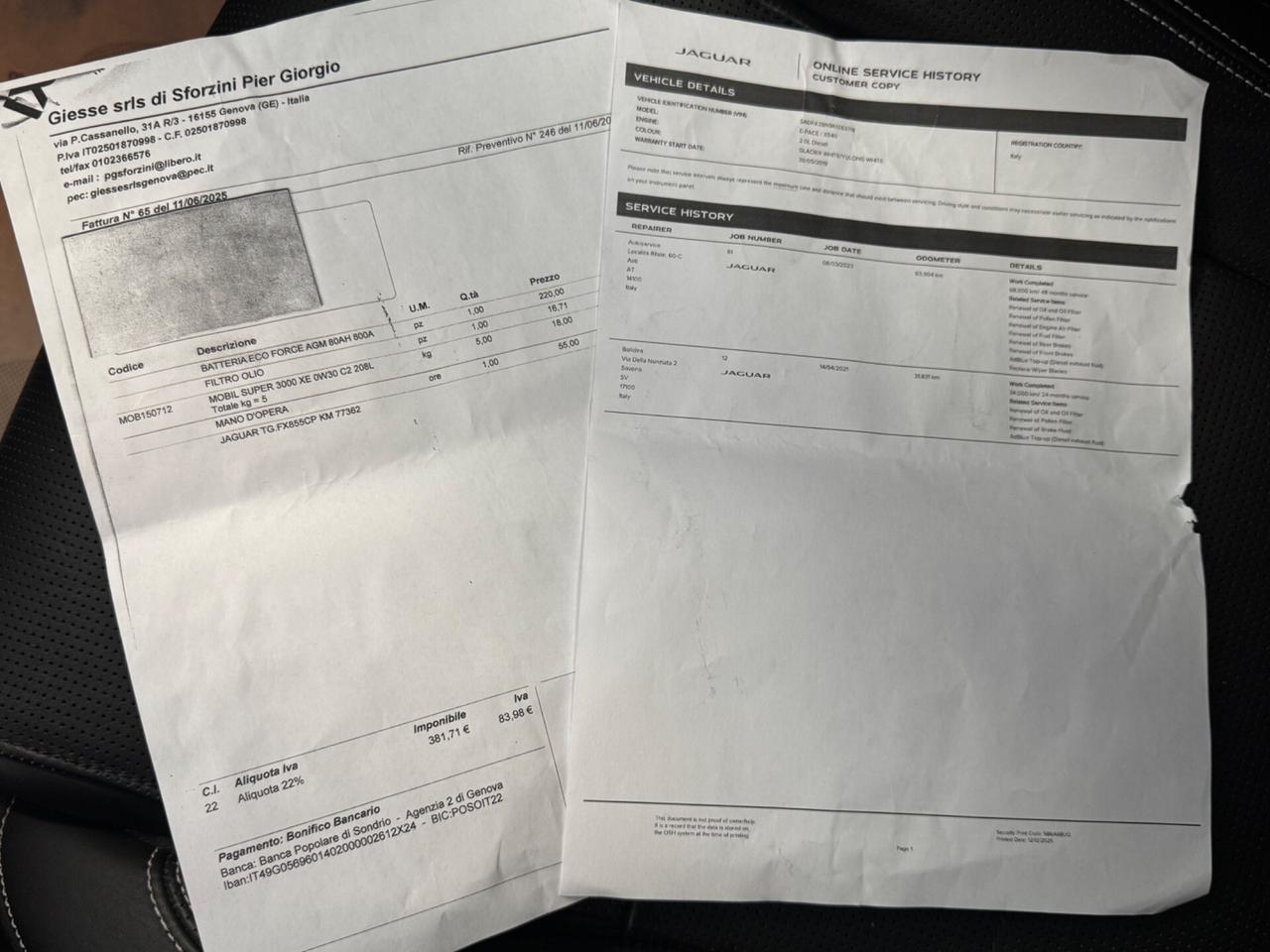 Jaguar E-Pace 2.0D 180 CV AWD R-Dynamic HSE Tetto