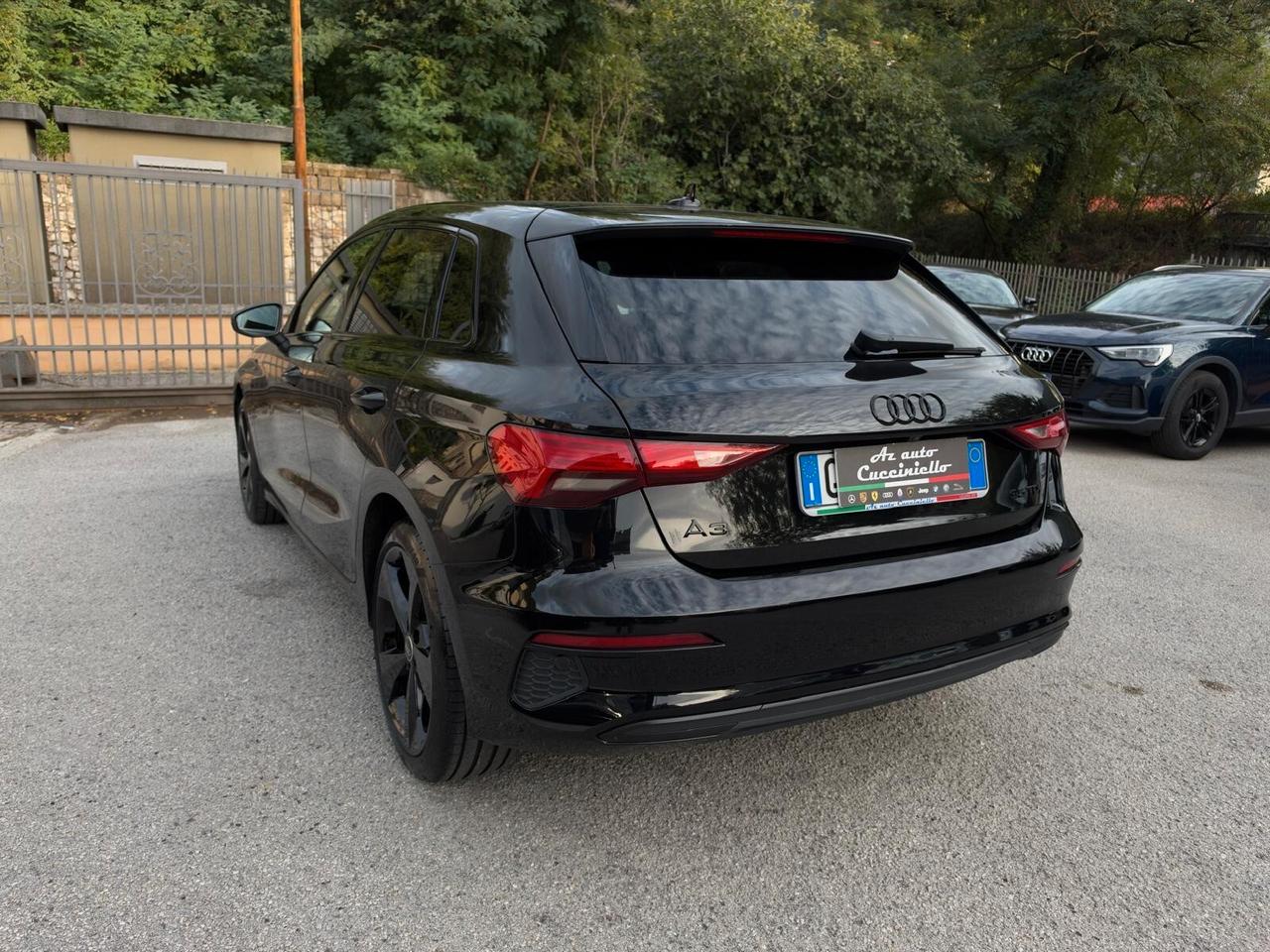 Audi A3 SPB 35 TDI 150 CV - S-LINE - S-TRONIC MY 22 TOTAL BLAK