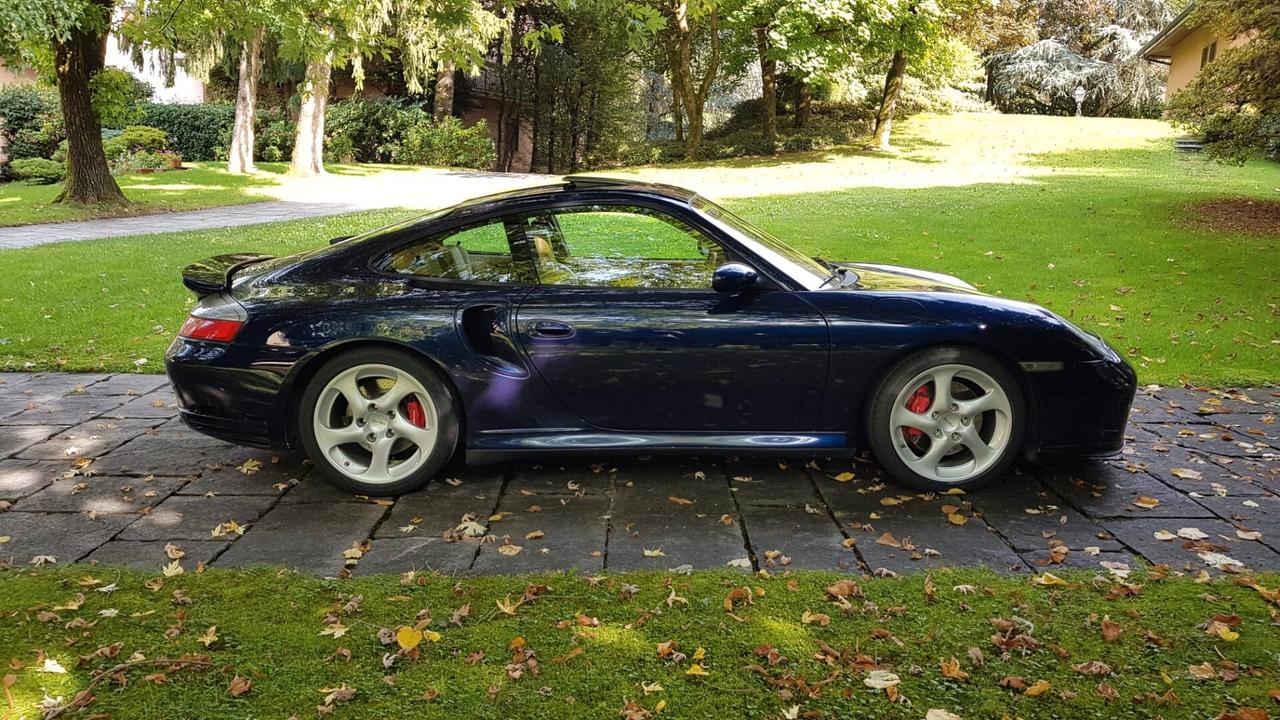 Porsche 911 996 Turbo Coupé book service Asi Blu Lapis