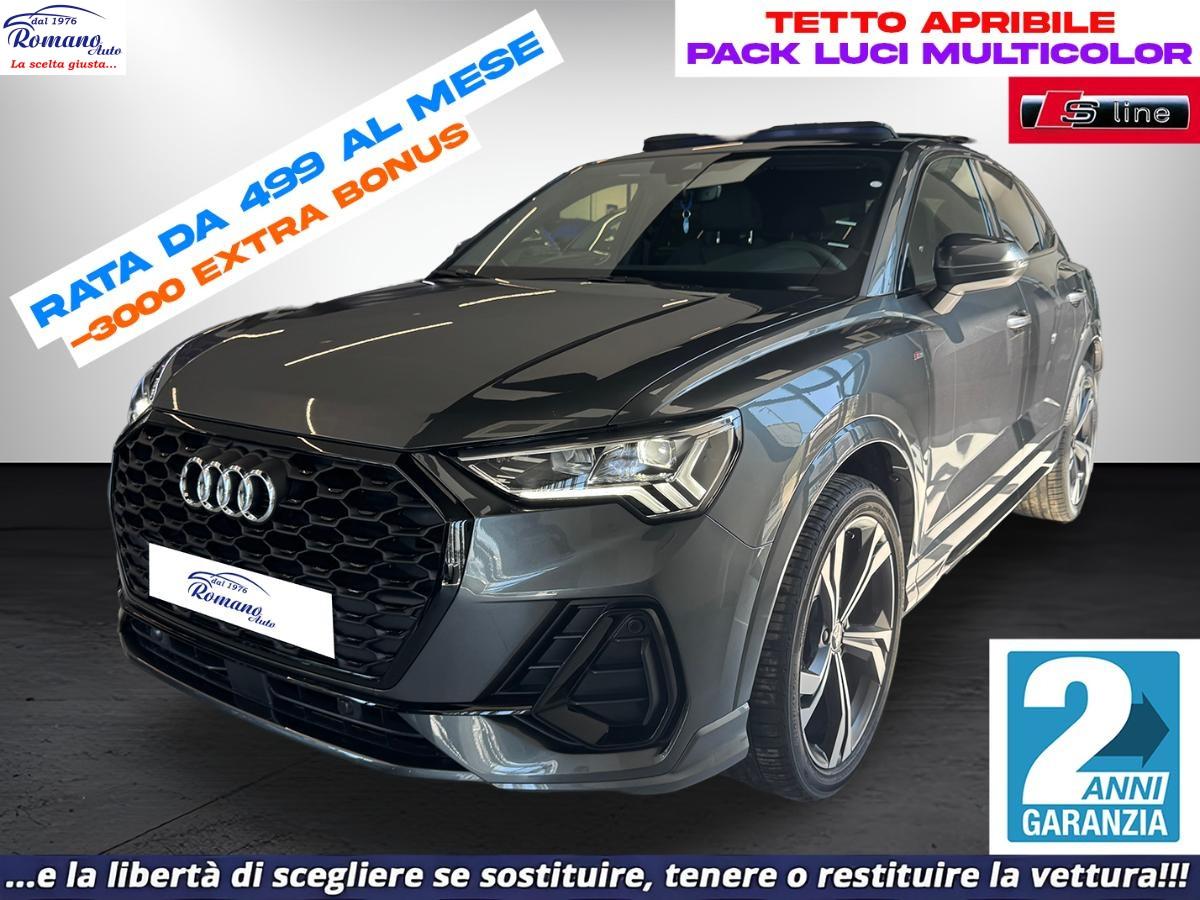 Audi Q3 SPB 35 TDI S tronic S line Black Identity#TETTO APRIBILE!