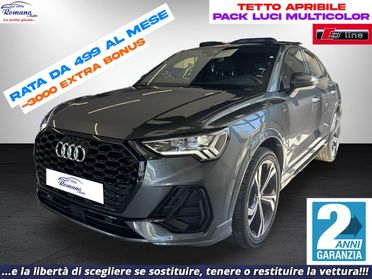 Audi Q3 SPB 35 TDI S tronic S line Black Identity#TETTO APRIBILE!