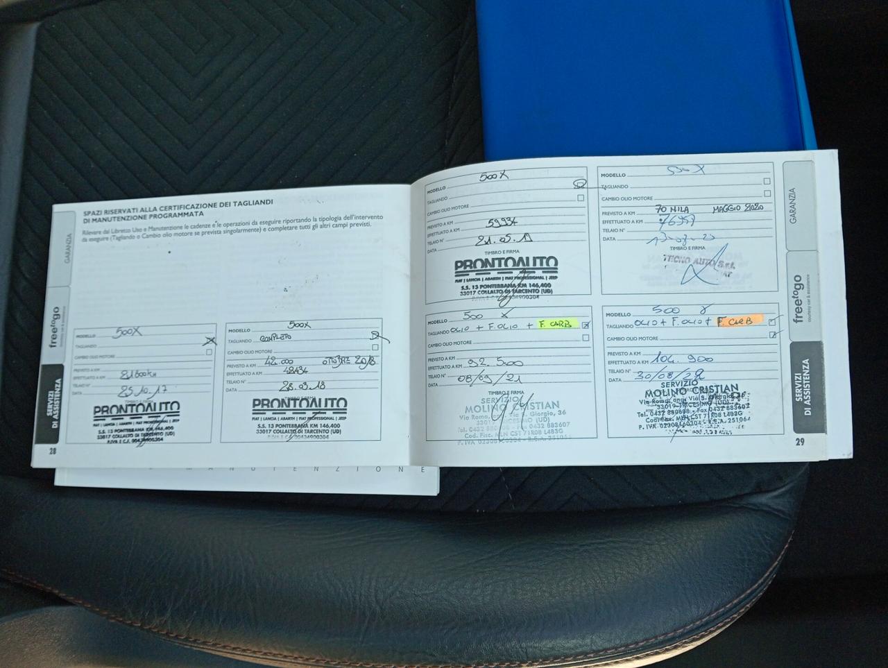 Fiat 500X 1.3MJet 95cv S-Design UNIPROPRIETARIO