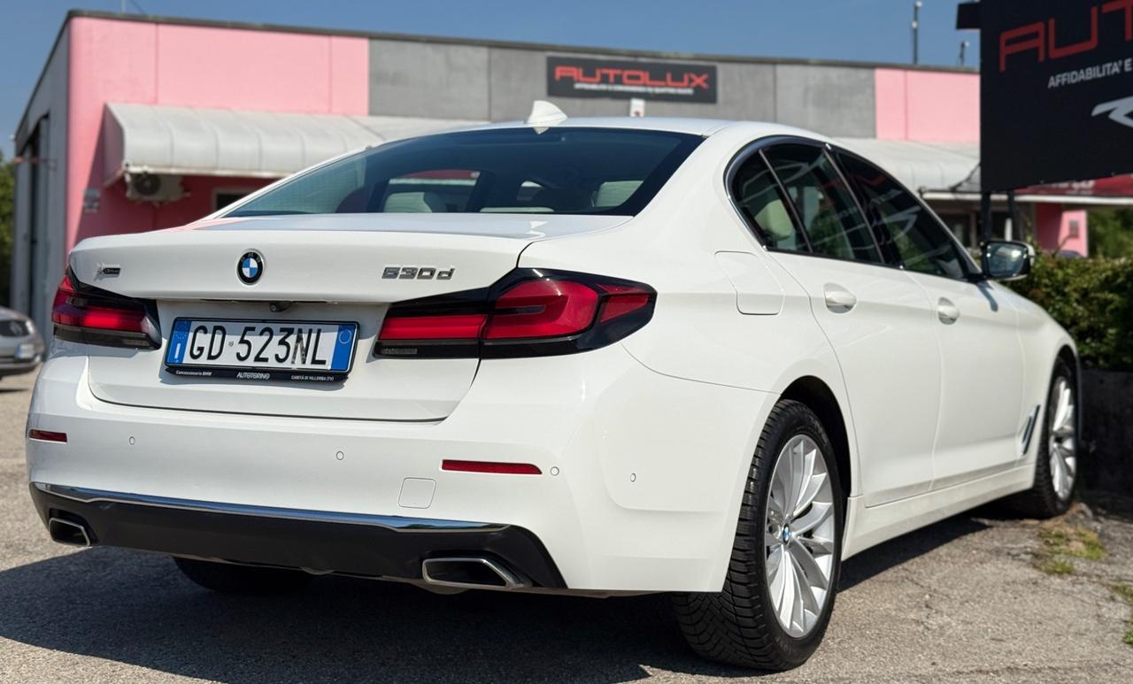 BMW 530d 48V xDrive Luxury 249CV 2021 BERLINA