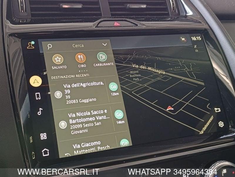 Jaguar E-Pace E-Pace 2.0D I4 163 CV AWD Auto SE*PELLE*TELECAMERA 360*CAMBIO AL VOLANTE*LED*