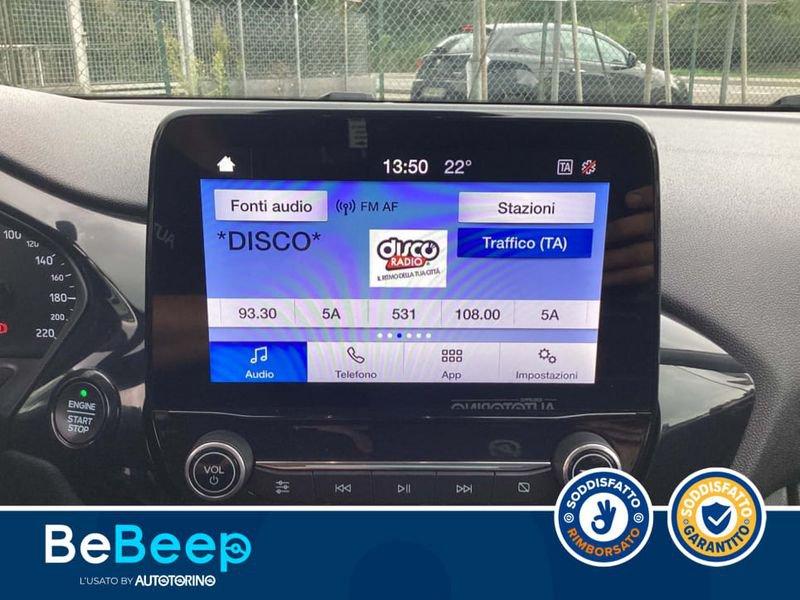 Ford Fiesta 5P 1.1 TITANIUM GPL 75CV