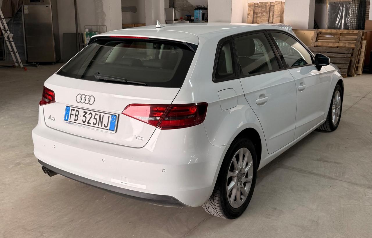 Audi A3 2.0 TDI 150 CV perfetta finanziabile
