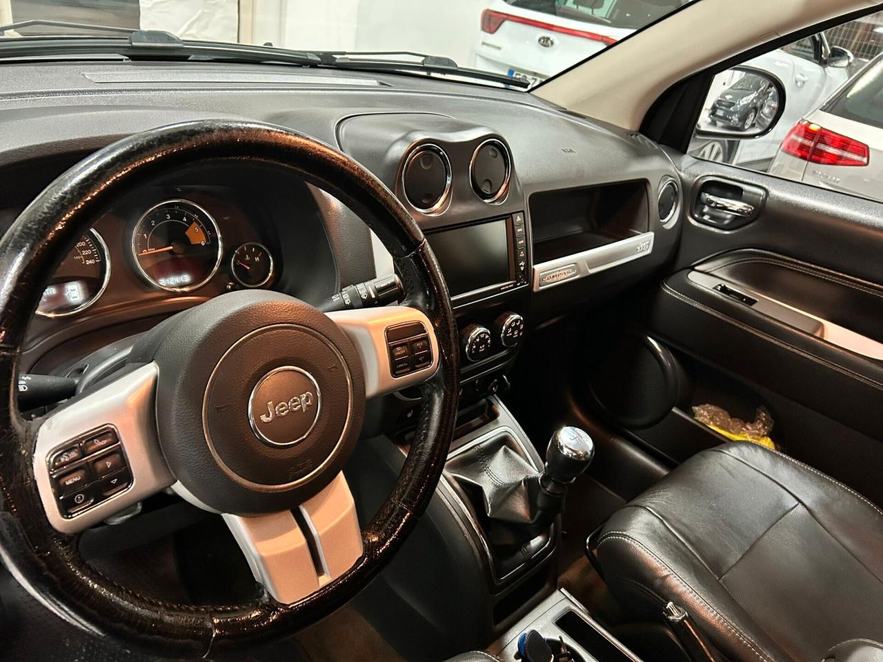 Jeep Compass 2.2 CRD Limited GANCIO TRAINO 2014