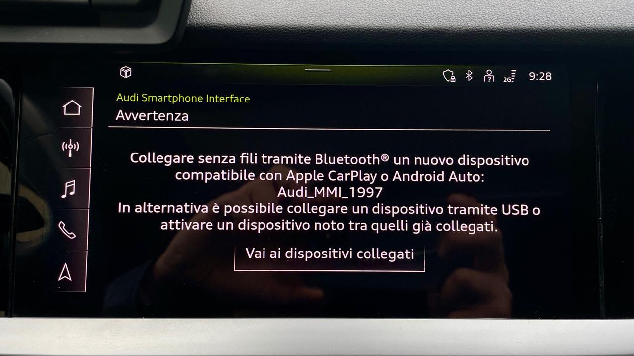 AUDI A3 35 2.0 ADVANCED TDI S-TRONIC 150CV - FULL LED, TETTO, LED