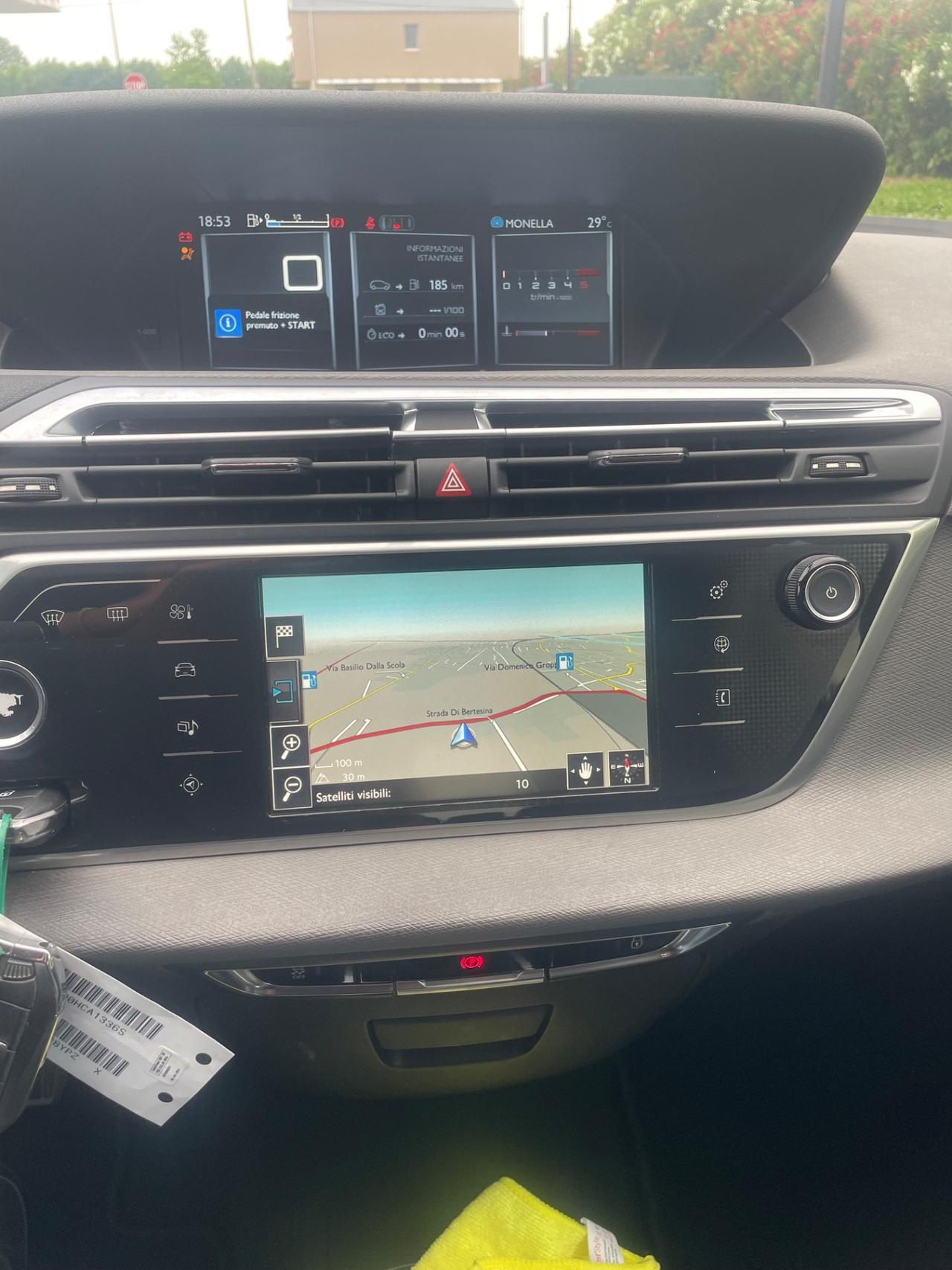 Citroen C4 Picasso 1.6 e-HDi 2014 retro camera ful