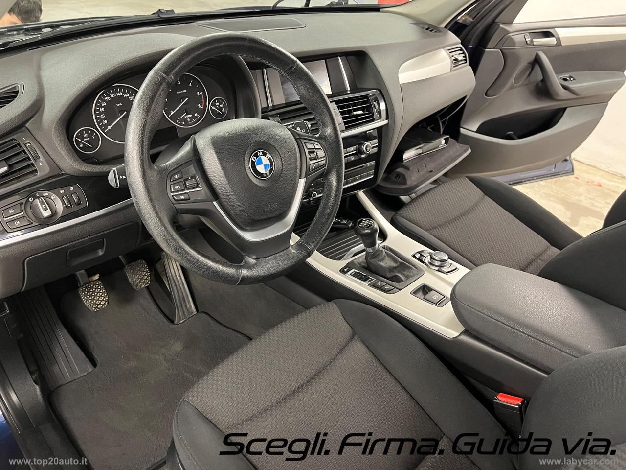 BMW X3 XDrive 20D | MANUALE