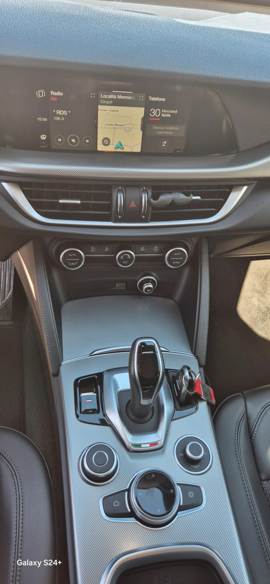 Alfa Romeo Stelvio 2.2 Turbodiesel 190 CV AT8 Q4 Sprint IVA ESPOSTA