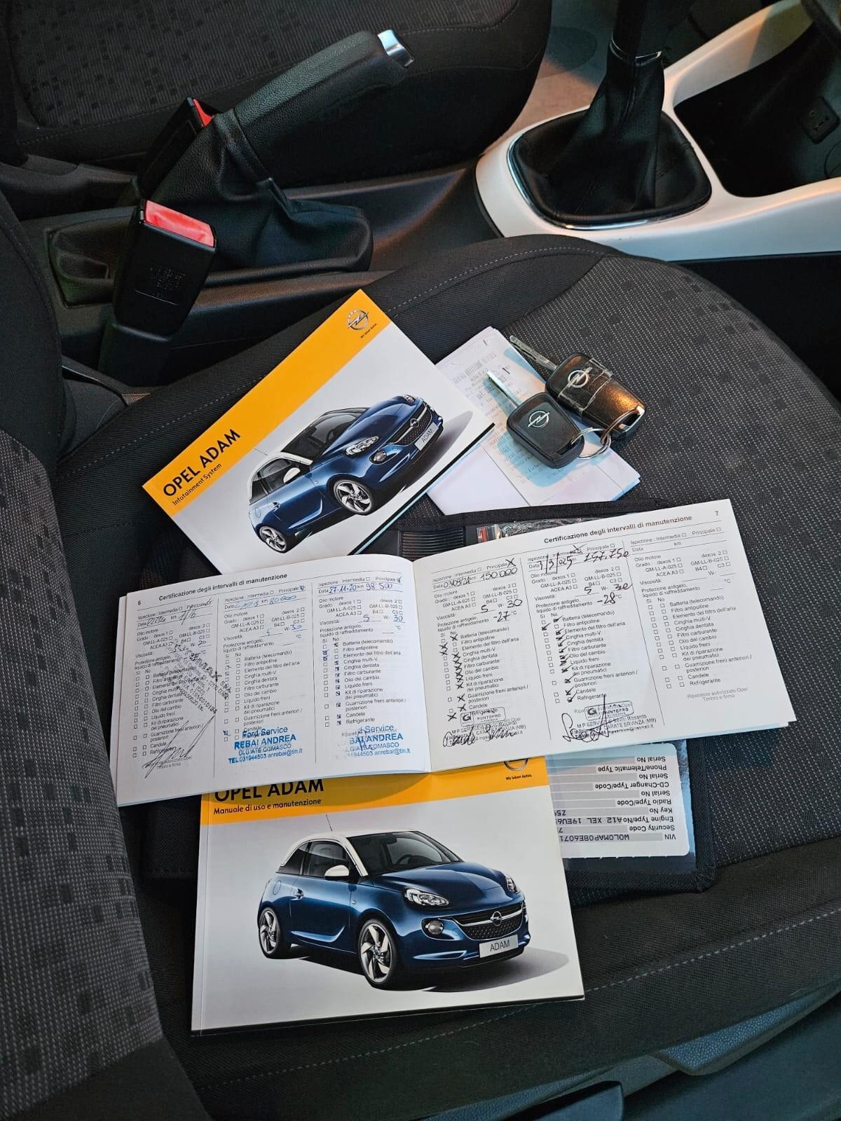 Opel Adam 1.2 Benz 70cv Slam BICOLOR FULL