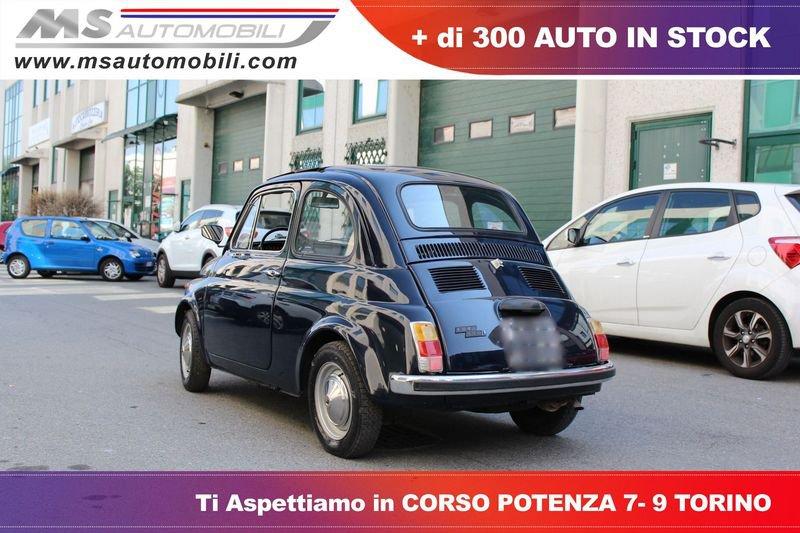 FIAT 500 L (d'epoca) LUSSO Targa e Libretto Originali