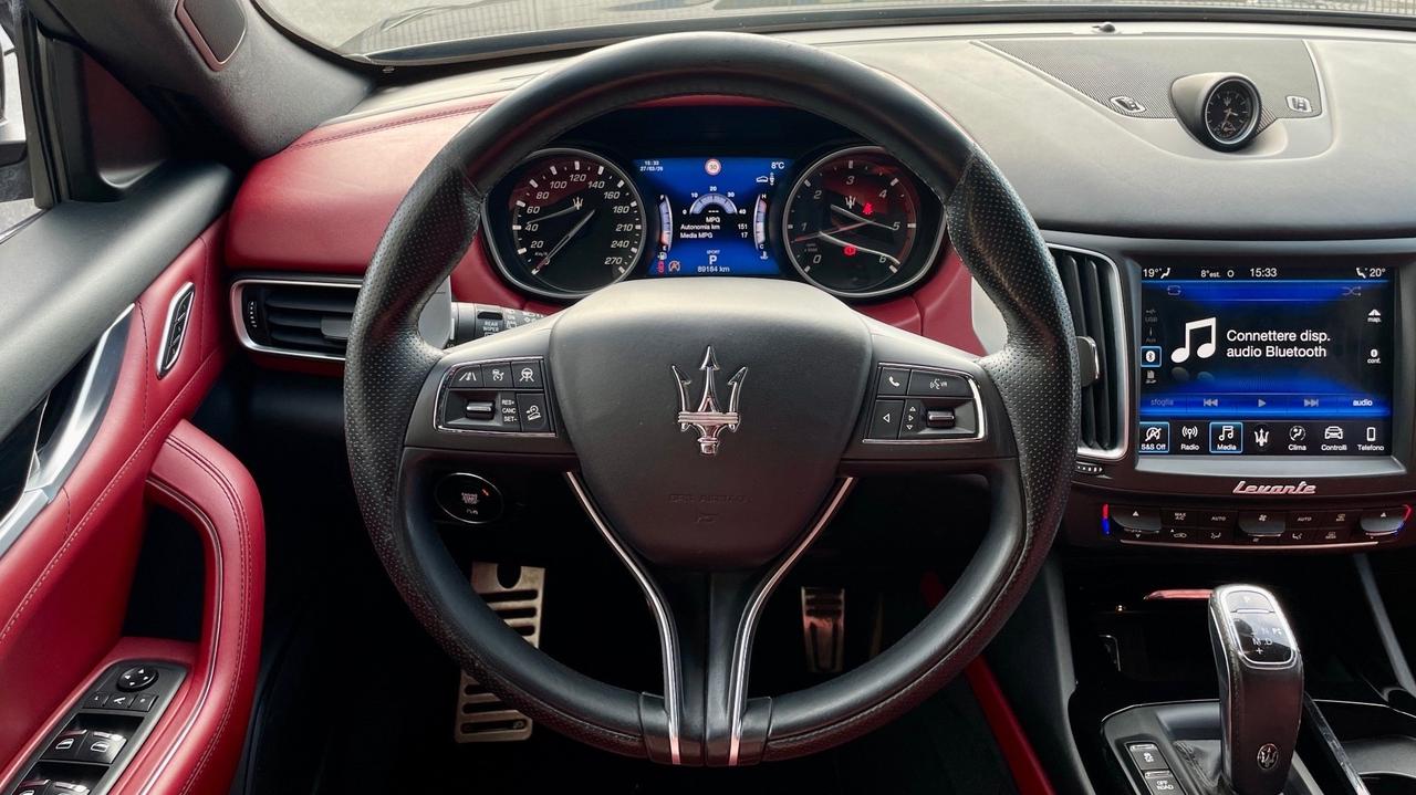 MASERATI LEVANTE 3.0 GRANSPORT Q4 V6 275CV - FULL LED, PELLE, SOSPENSIONI REGOLABILI, SEDILI ELETTRICI