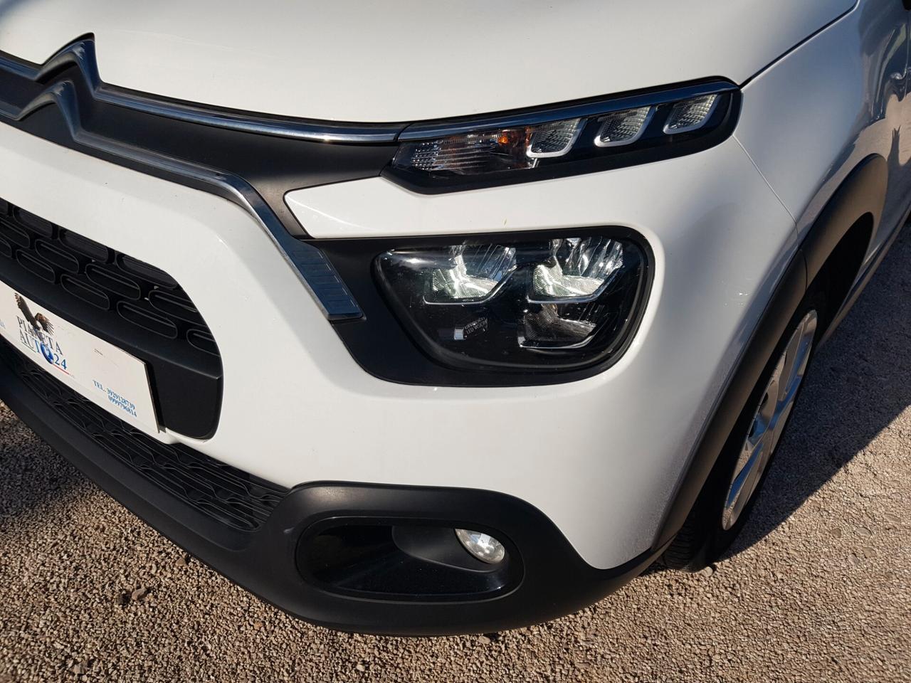 Citroen C3 1.2 PureTech 83cv Led Navy Sensori Cruise