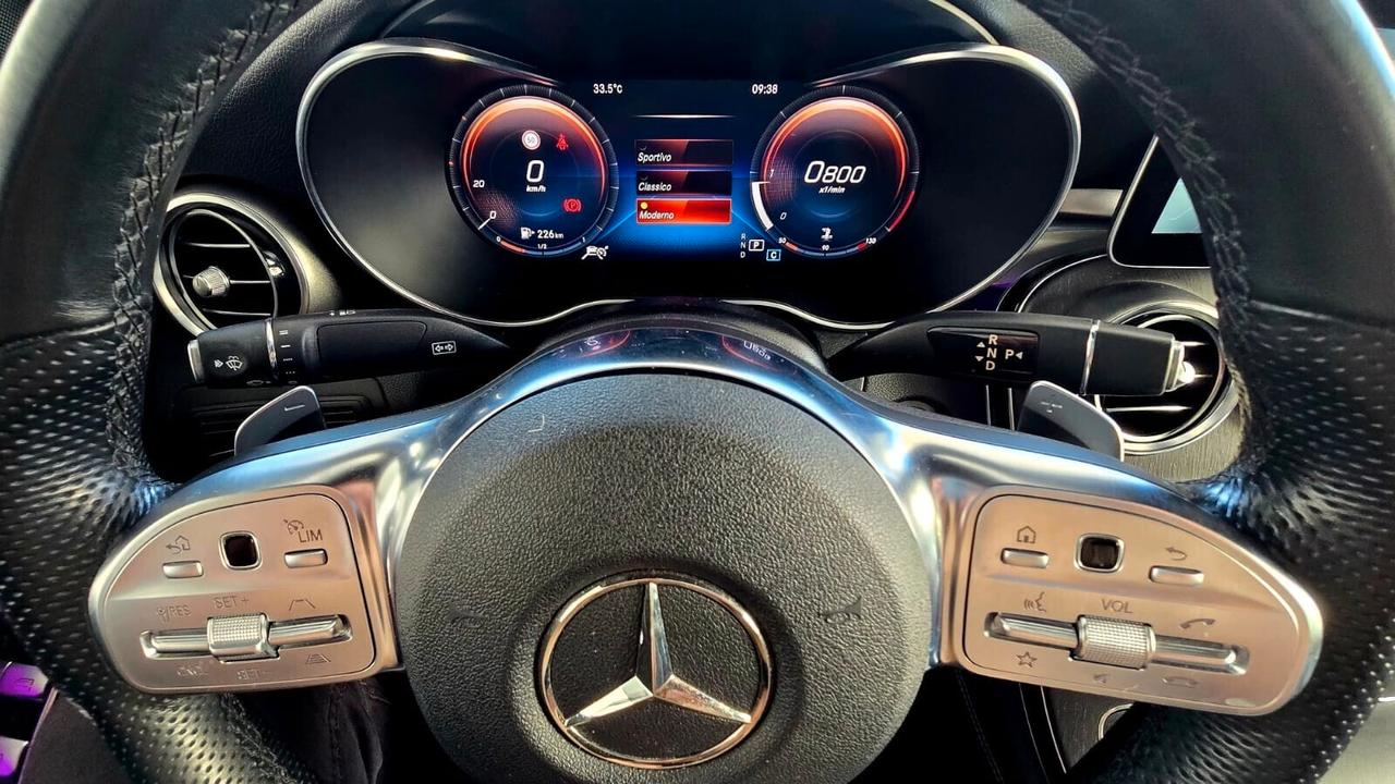 MERCEDES GLC 300d COUPE' 4MATIC PREMIUM PLUS AMG STUPENDA