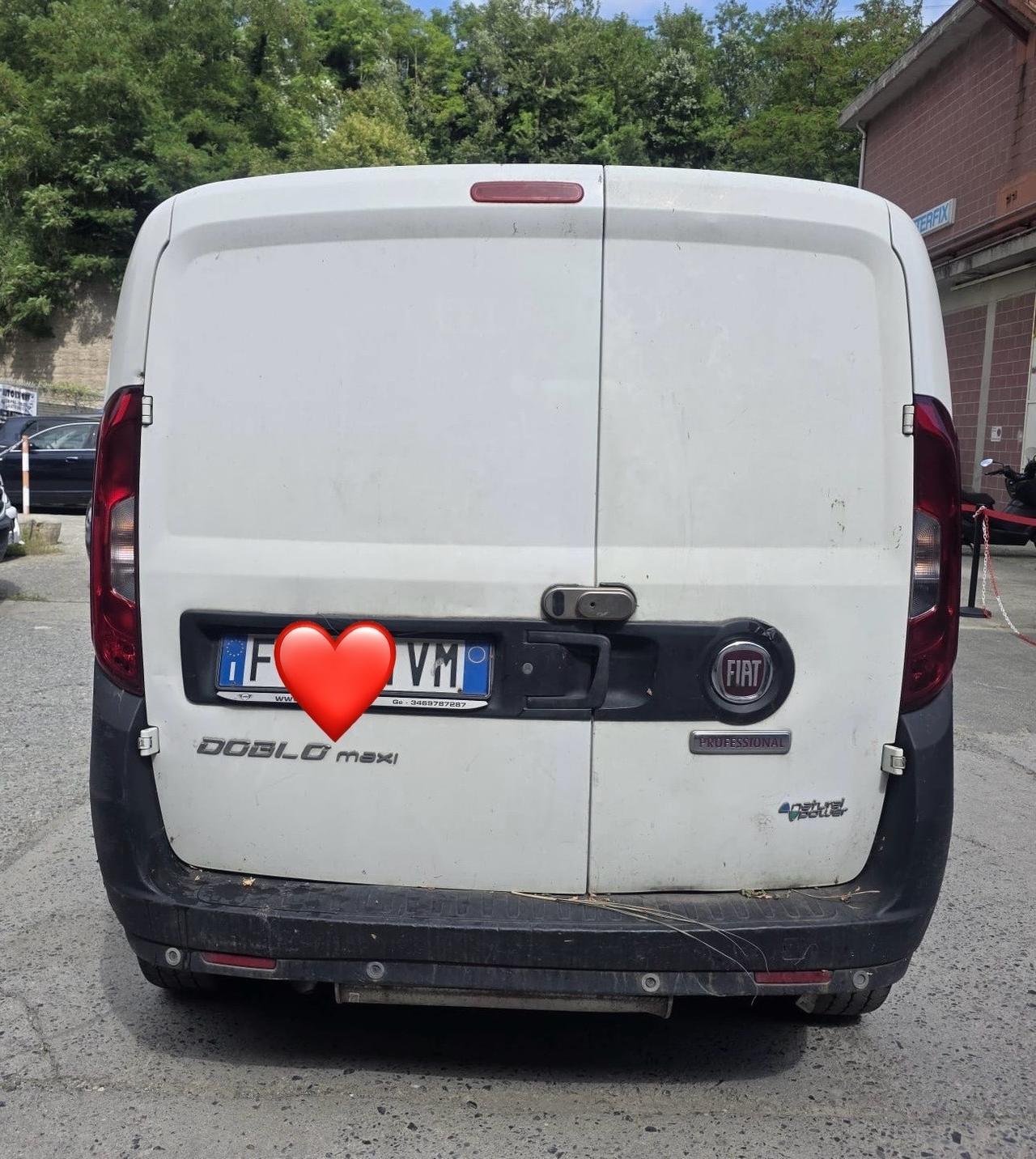 Fiat Doblò 1.4 T-Jet Natural Power PL-TN Cargo Maxi Lamierato SX