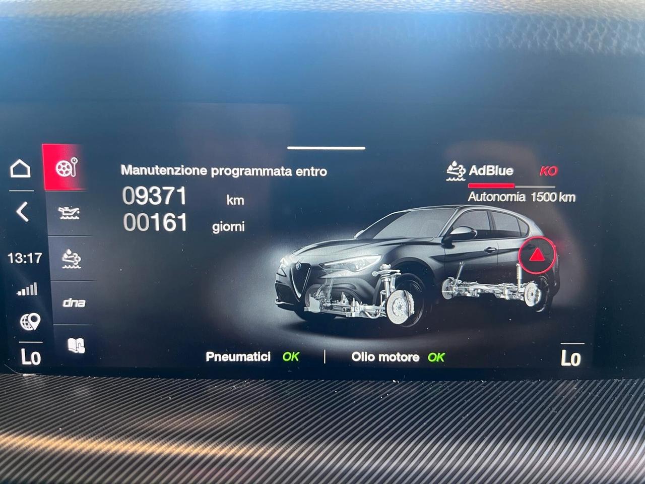 Alfa Romeo Stelvio 2.2 td 160CV SPRINT AT8 RWD PELLE*NO VINCOLI DI FINANZIAM*AZIENDALE UNIPR