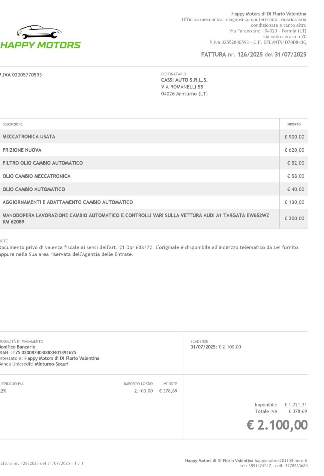 Audi A1 SPB 1.6 TDI S tronic Neopatentati